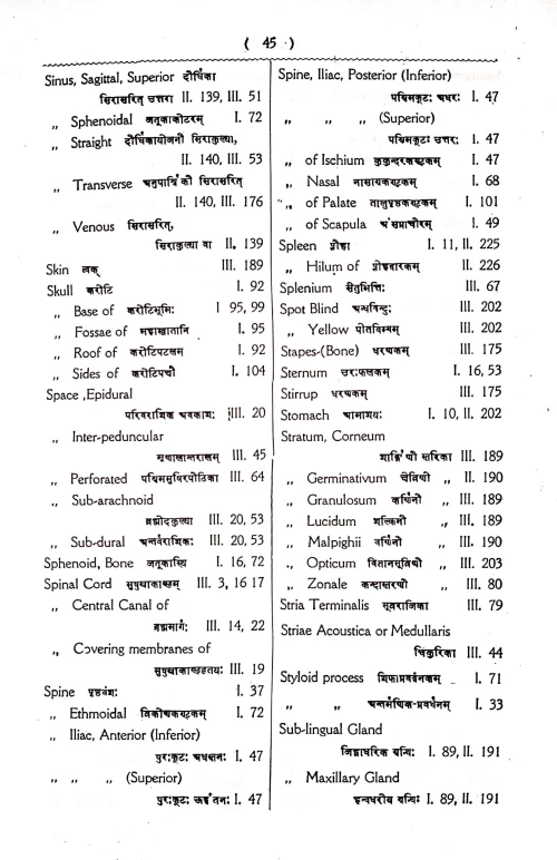 Anatomical Nomenclature